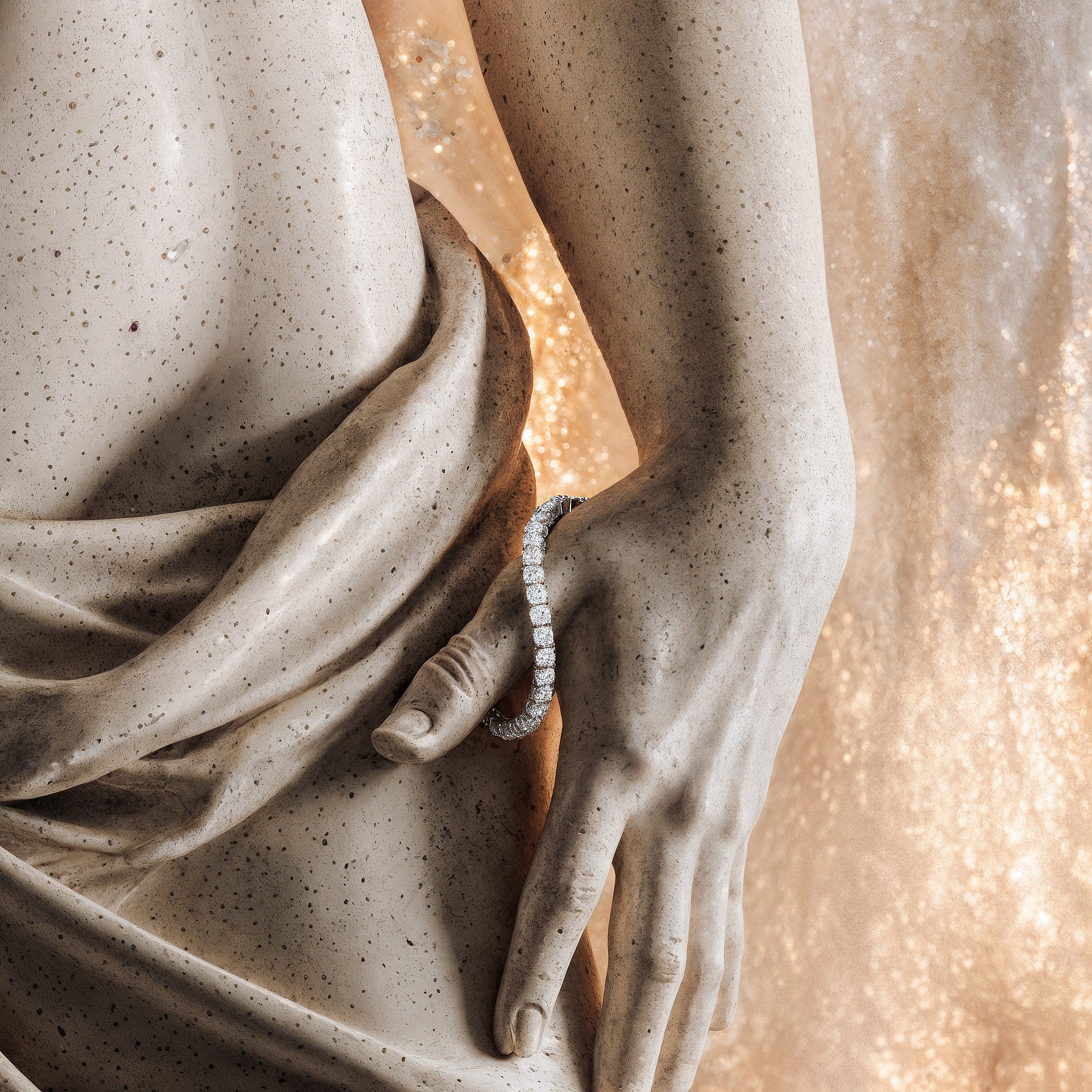 Themis Bracelet, Classic Silver