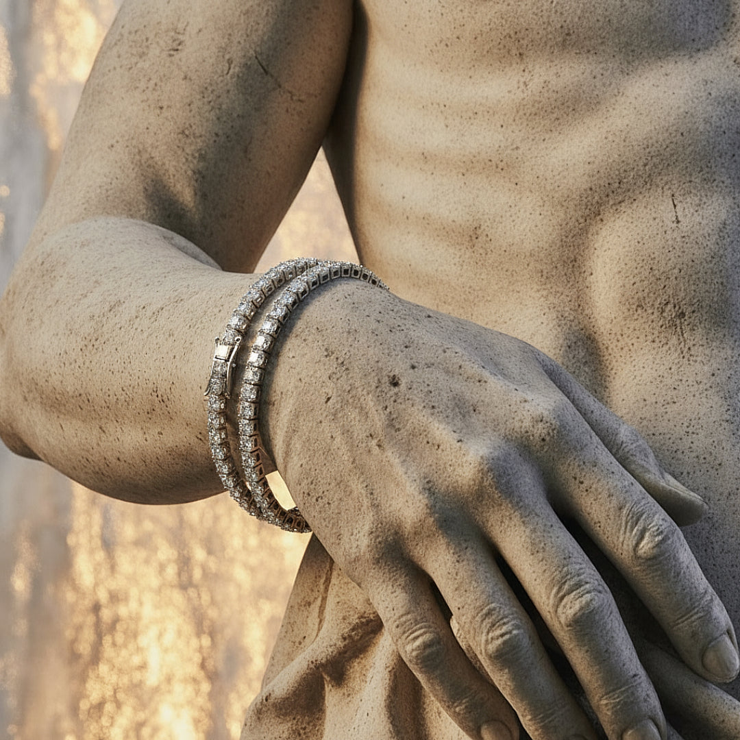 Themis Bracelet, Classic Silver