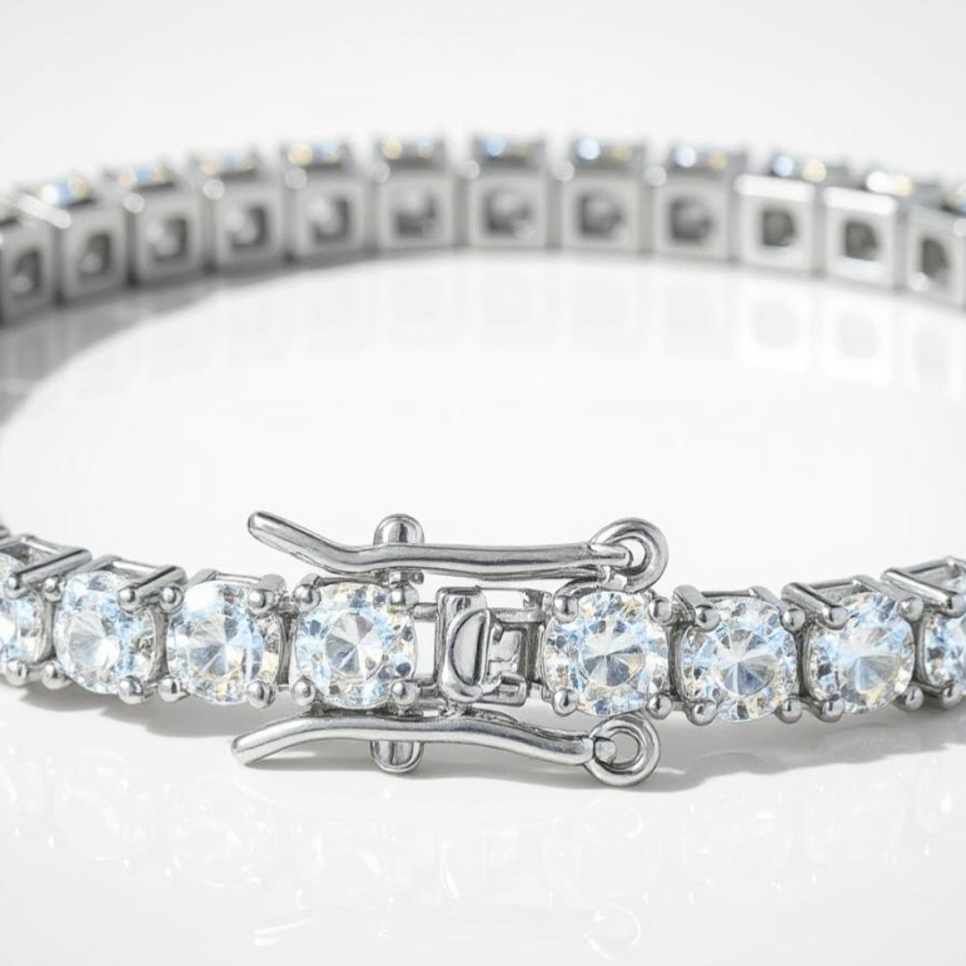 Themis Bracelet, Classic Silver