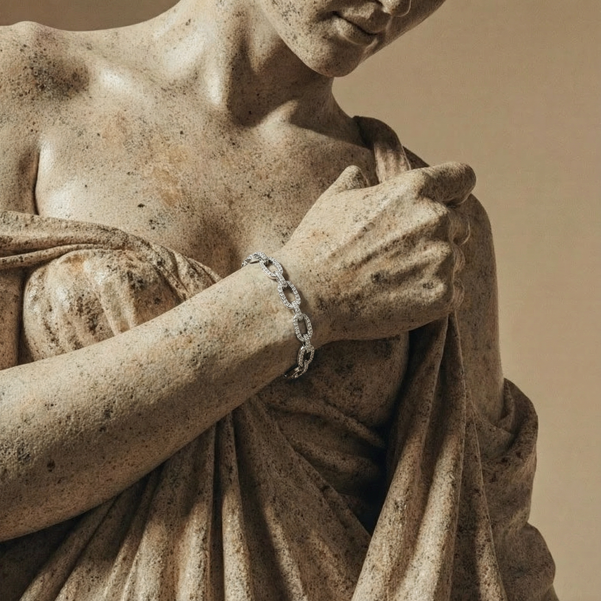 Kleos Bracelet, Classic Silver